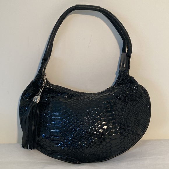 Miss Mak Couture designs hobo snakeskin tassel bag - Picture 2 of 16